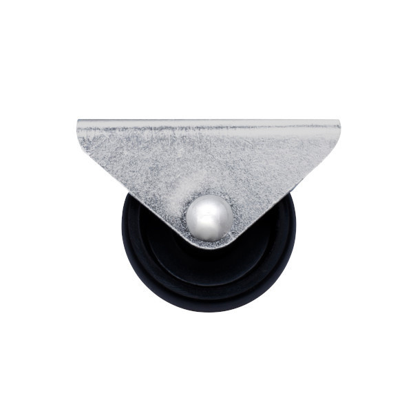 Rueda fija ø 3 cm con pletina