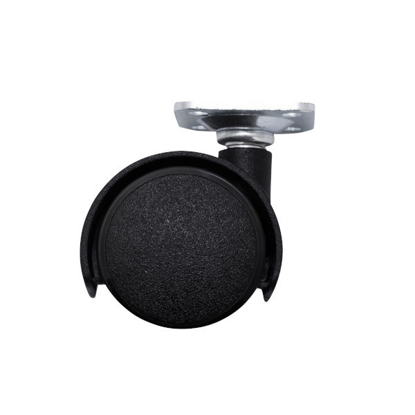 Rueda giratoria doble ø 3,5 x 5 cm con pasador