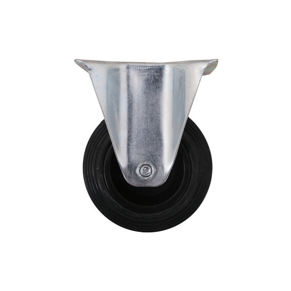 Rueda fija ø 10 cm con pletina