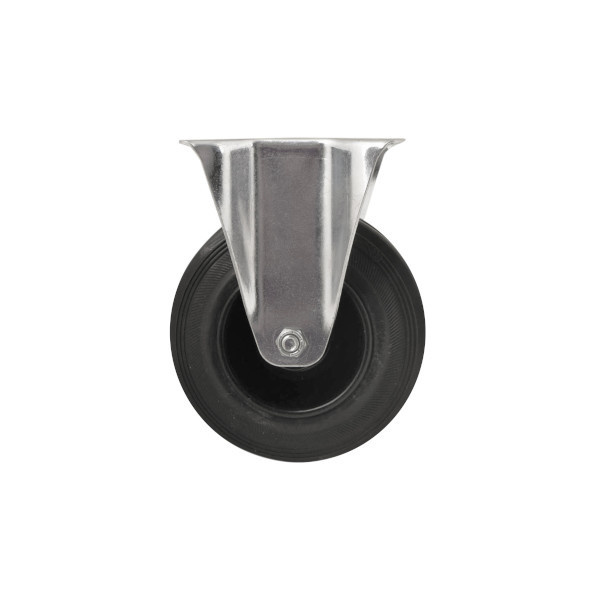Rueda fija ø 12,5 cm con pletina