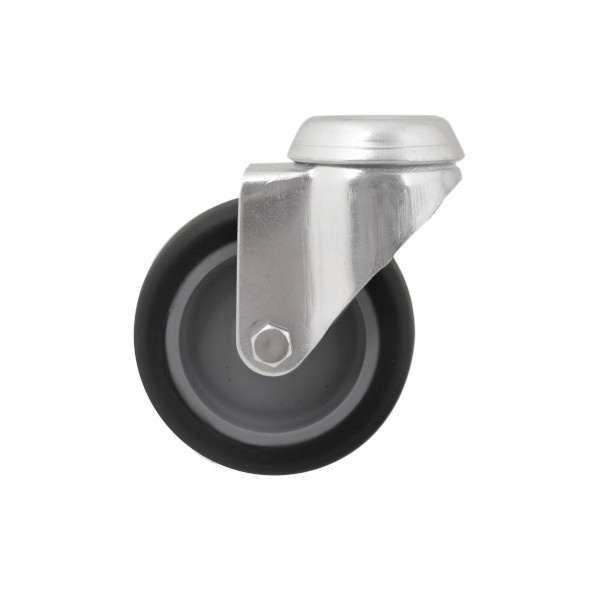 Rueda giratoria ø 7,6 cm con pasador