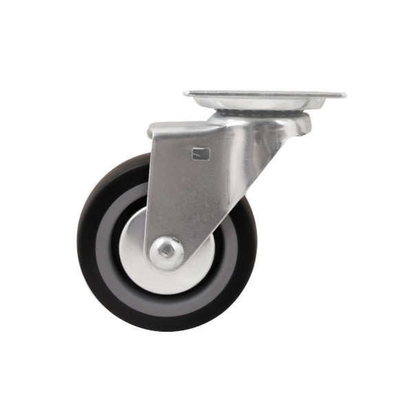 Rueda giratoria ø 7,5 cm con pletina