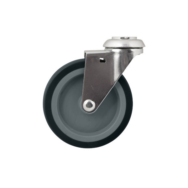 Rueda giratoria ø 10 cm con pasador