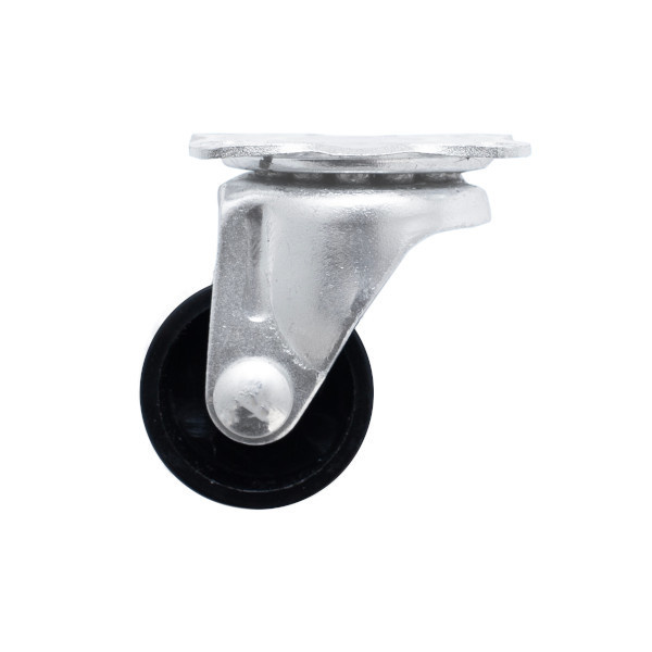 Rueda giratoria ø 2,5 cm con pletina