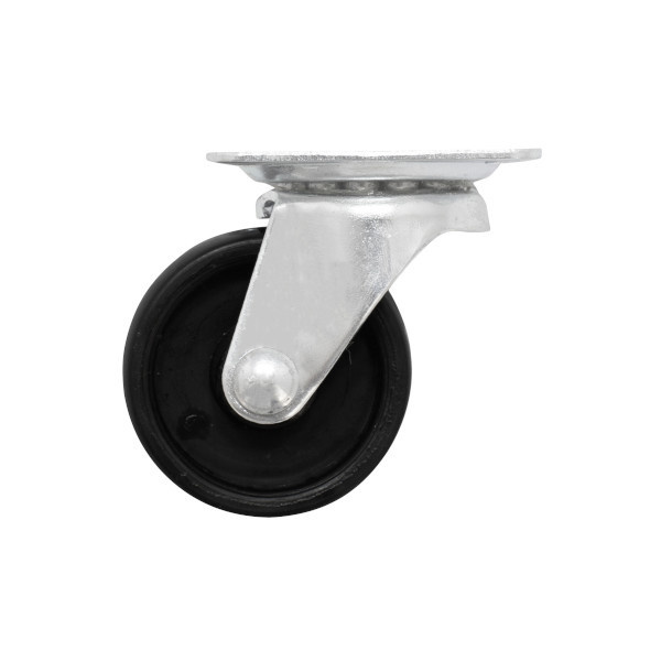 Rueda giratoria ø 4,1 cm con pletina
