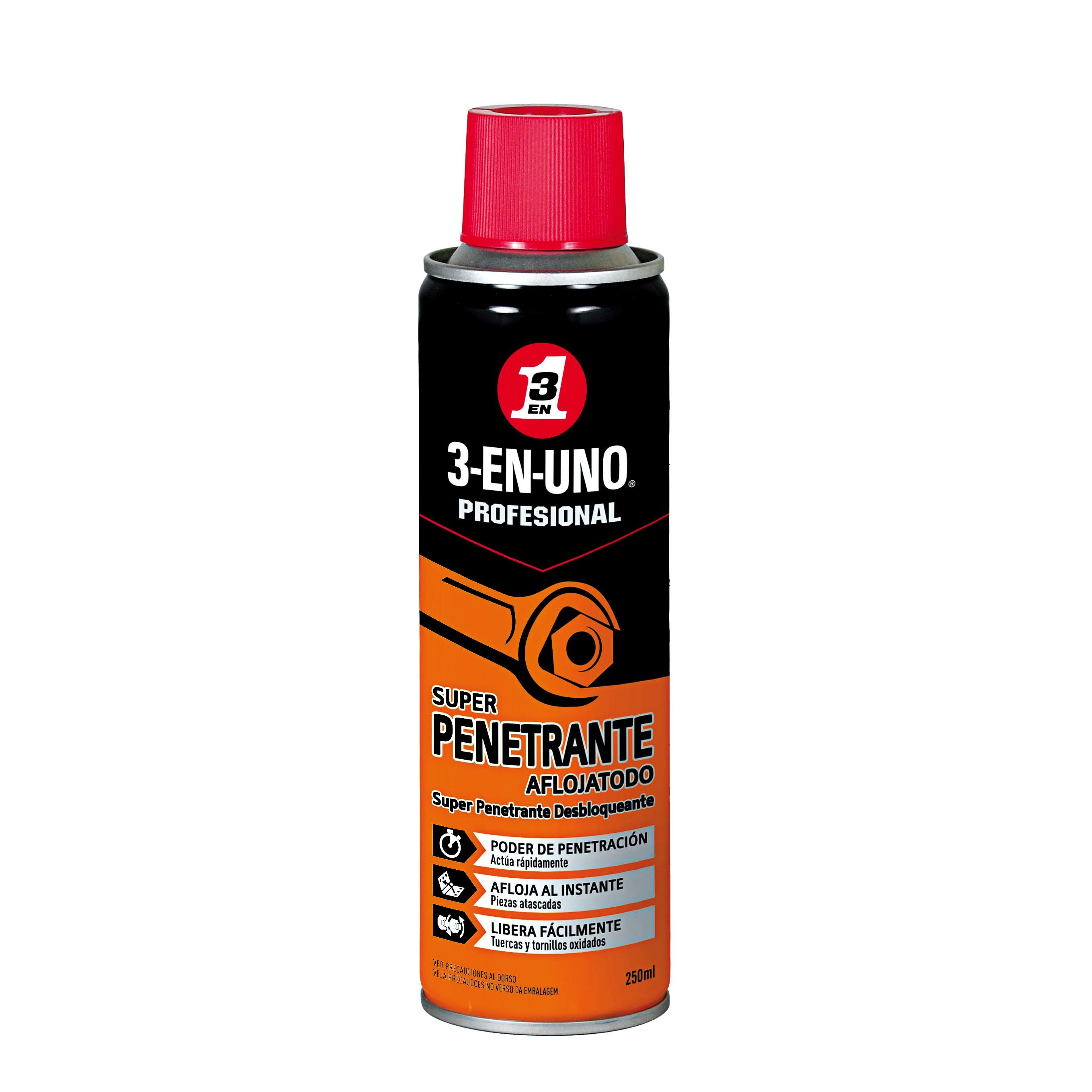 3-EN-UNO Super Penetrante Aflojatodo 250ml