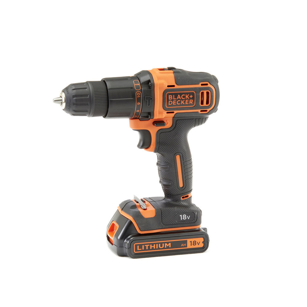 Taladro percutor 18V Black & Decker
