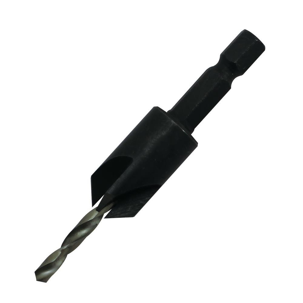 Broca con avellanador 12,7 mm erbauer