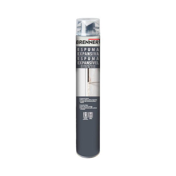 Espuma de poliuretano tubo 750 ml brenner