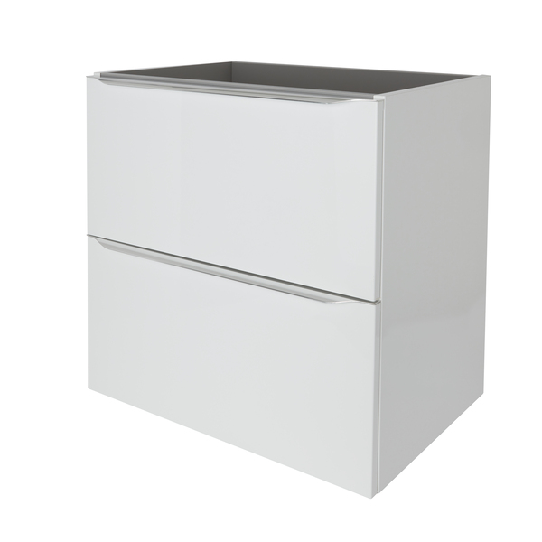 Mueble de baño suspendido Idalie color blanco 60x45cm
