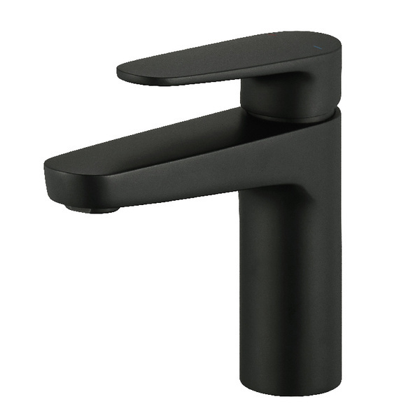 Grifo lavabo monomando Calicia negro
