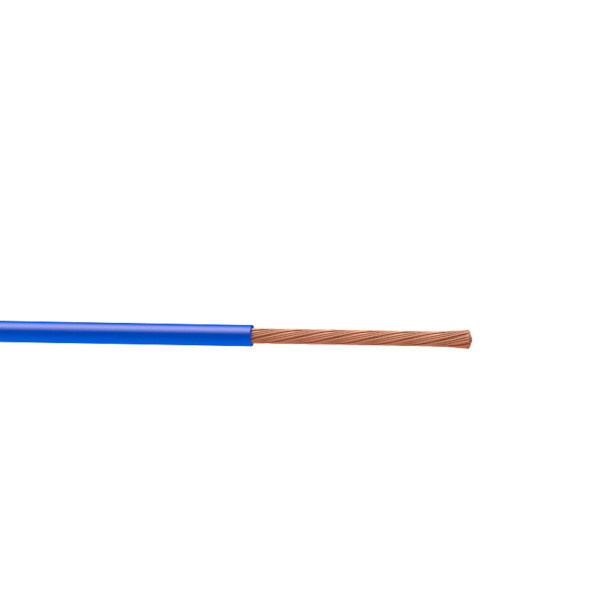 Cable H07V-K 4mm azul al corte 1m