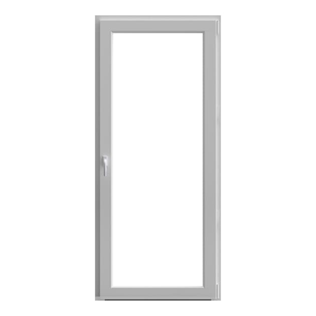 Balconera PVC practicable derecha 200x90 cm Geom