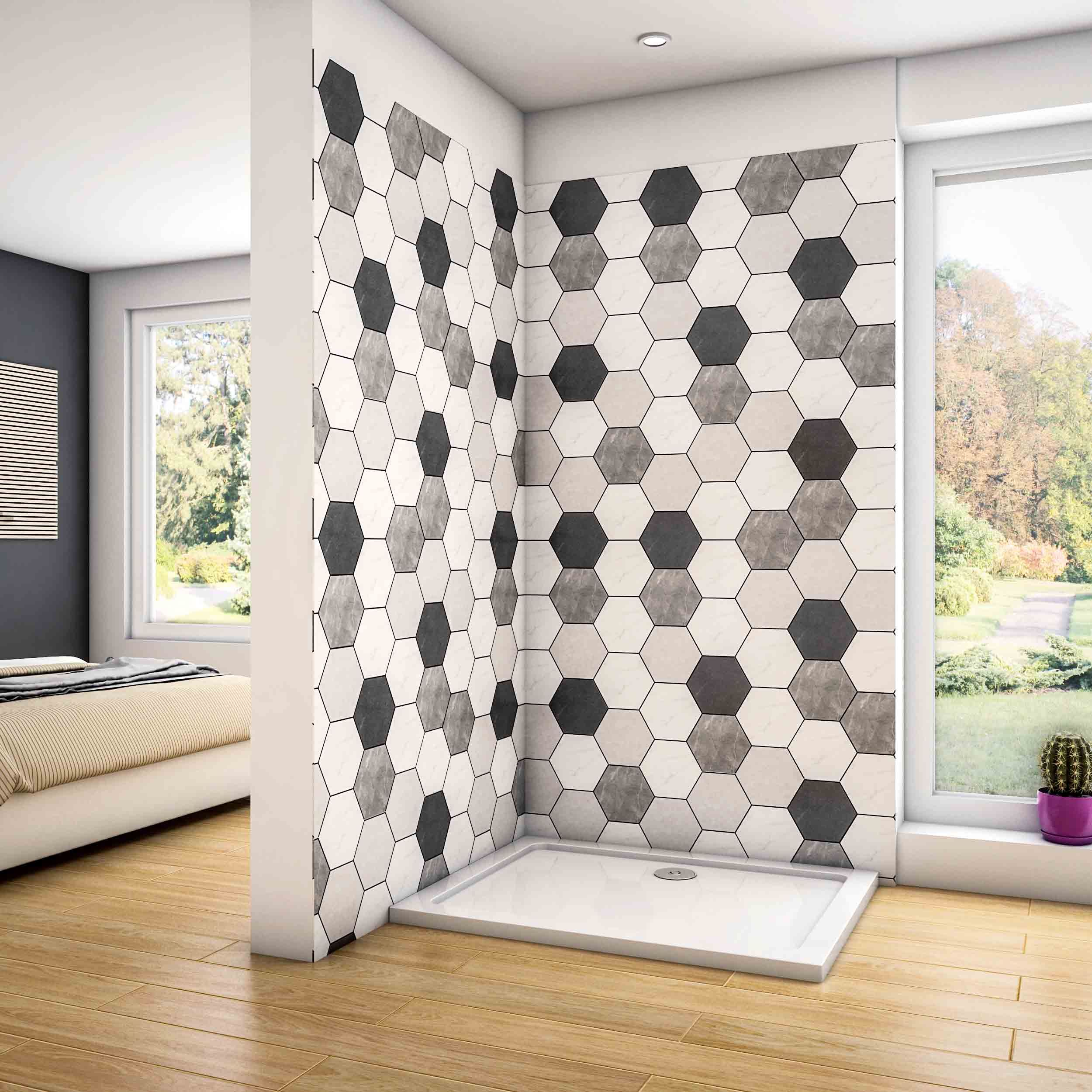 Aica plato de ducha rectangular blanco 120x80x3cm para mamparas