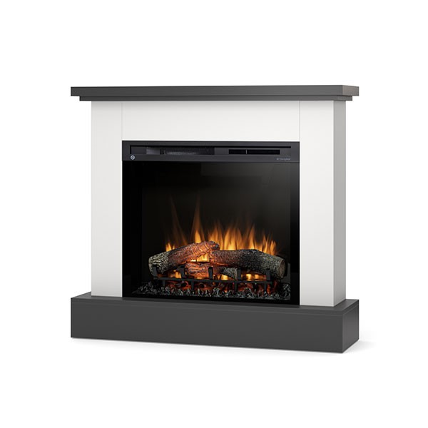 Yukon - chimenea eléctrica de suolo LED de pie - 28'