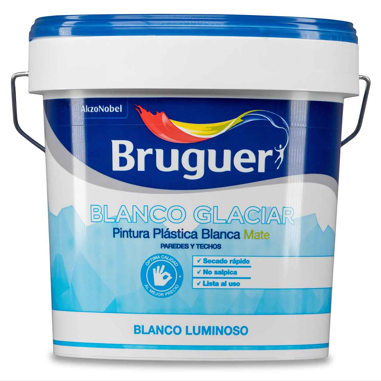 Pintura bruguer glaciar pintura blanco 4 l