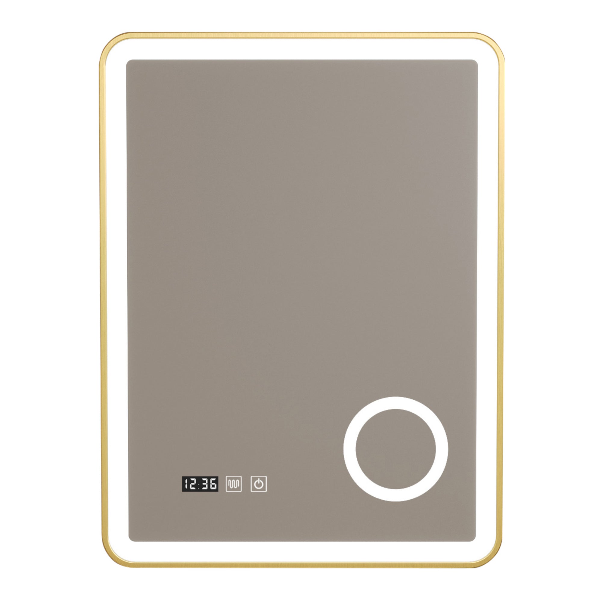 Espejo decorativo LED moderno para baño 80 x 60