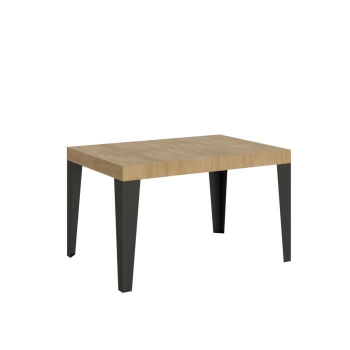 Mesa comedor extensible - roble natural - 140/244 cm