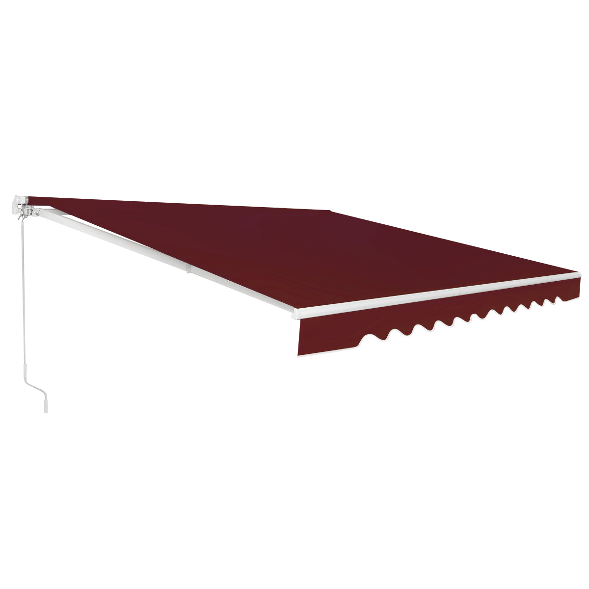 Toldo de manivela para balcón 400 x 250 cm