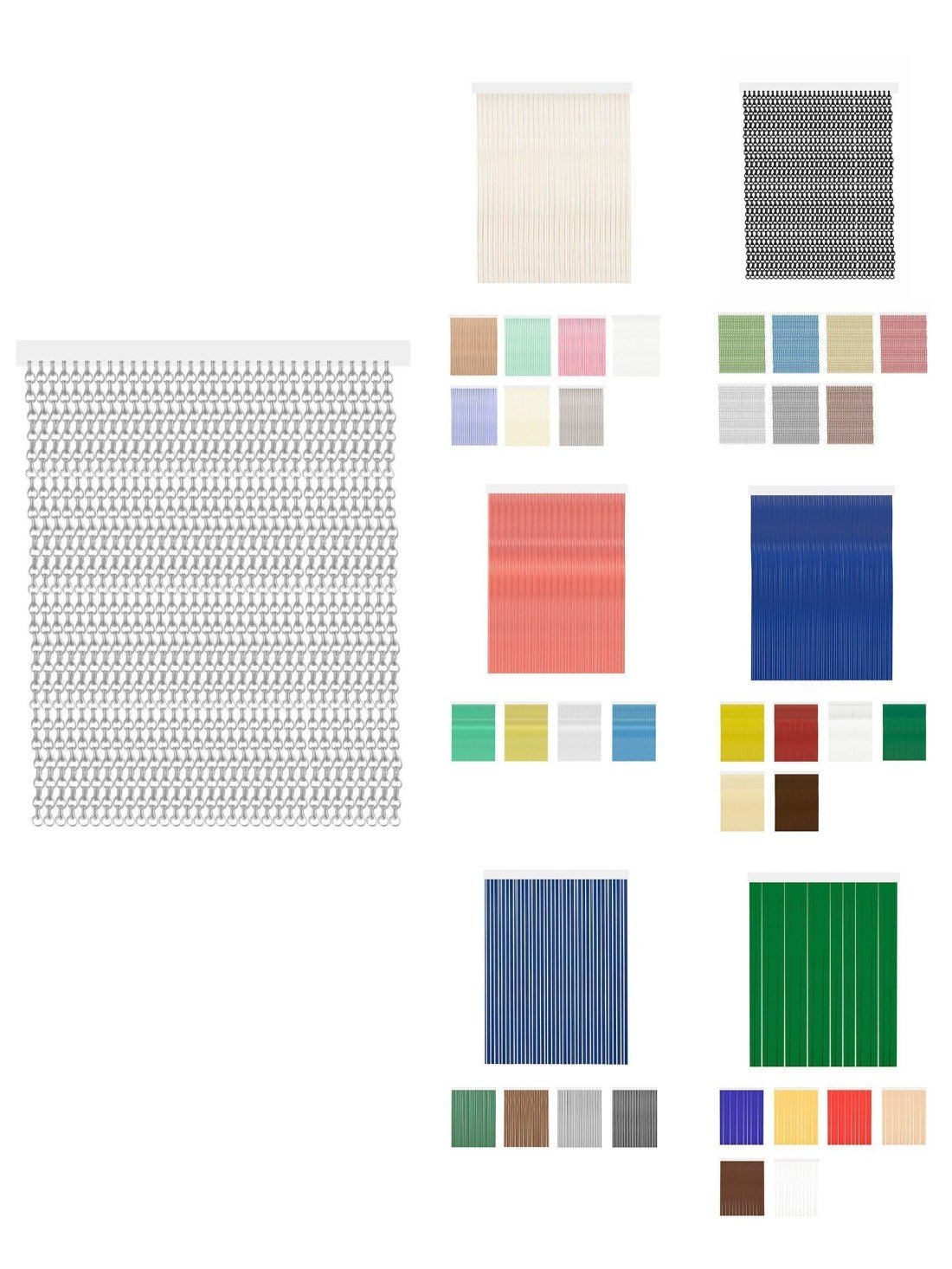 80 x 240 cm | krismar - plata | cortinas de exterior impermeables – cort -