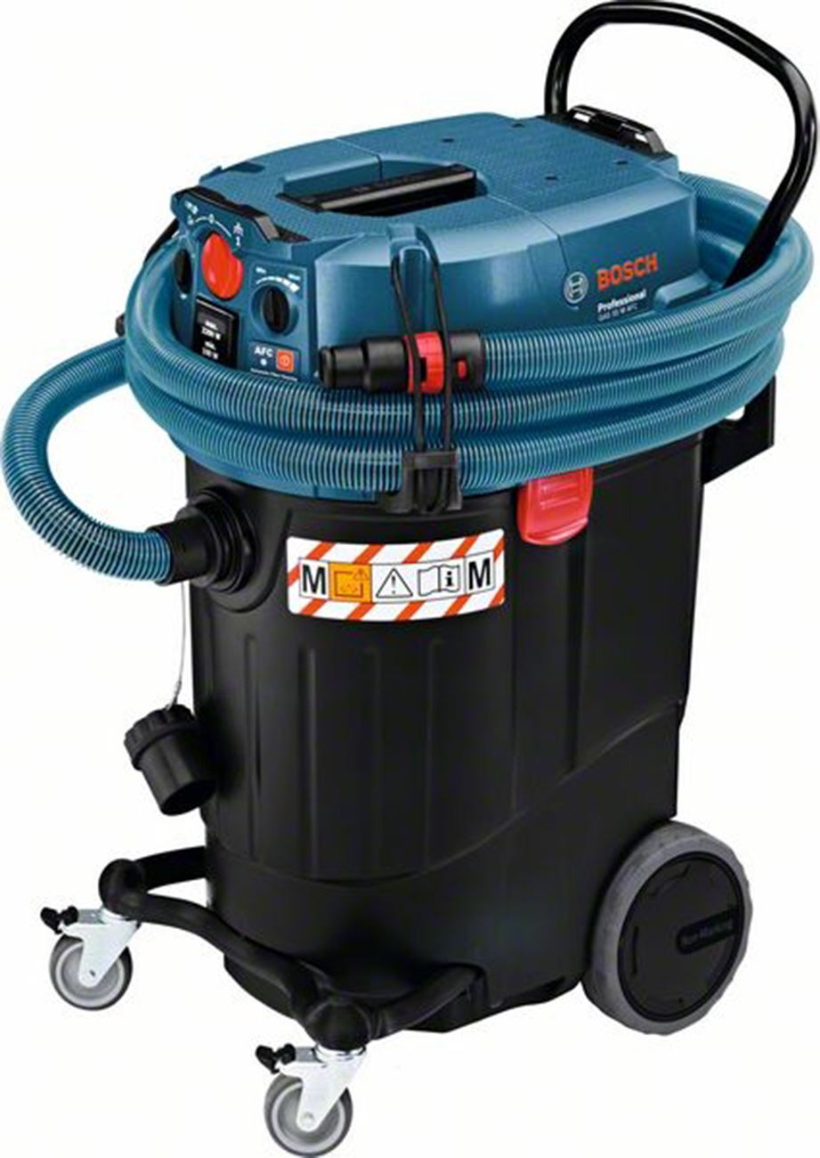 Aspiradora de agua y polvo - Bosch - gas 55 m afc - 1100 w - 35 l - 15 kg