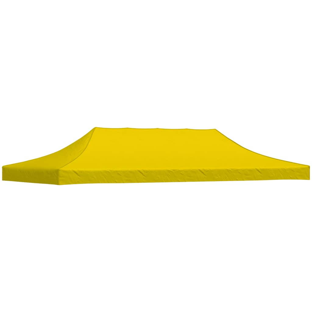 vidaXL techo de carpa para celebraciones amarillo 6x3 m 270 g/m²
