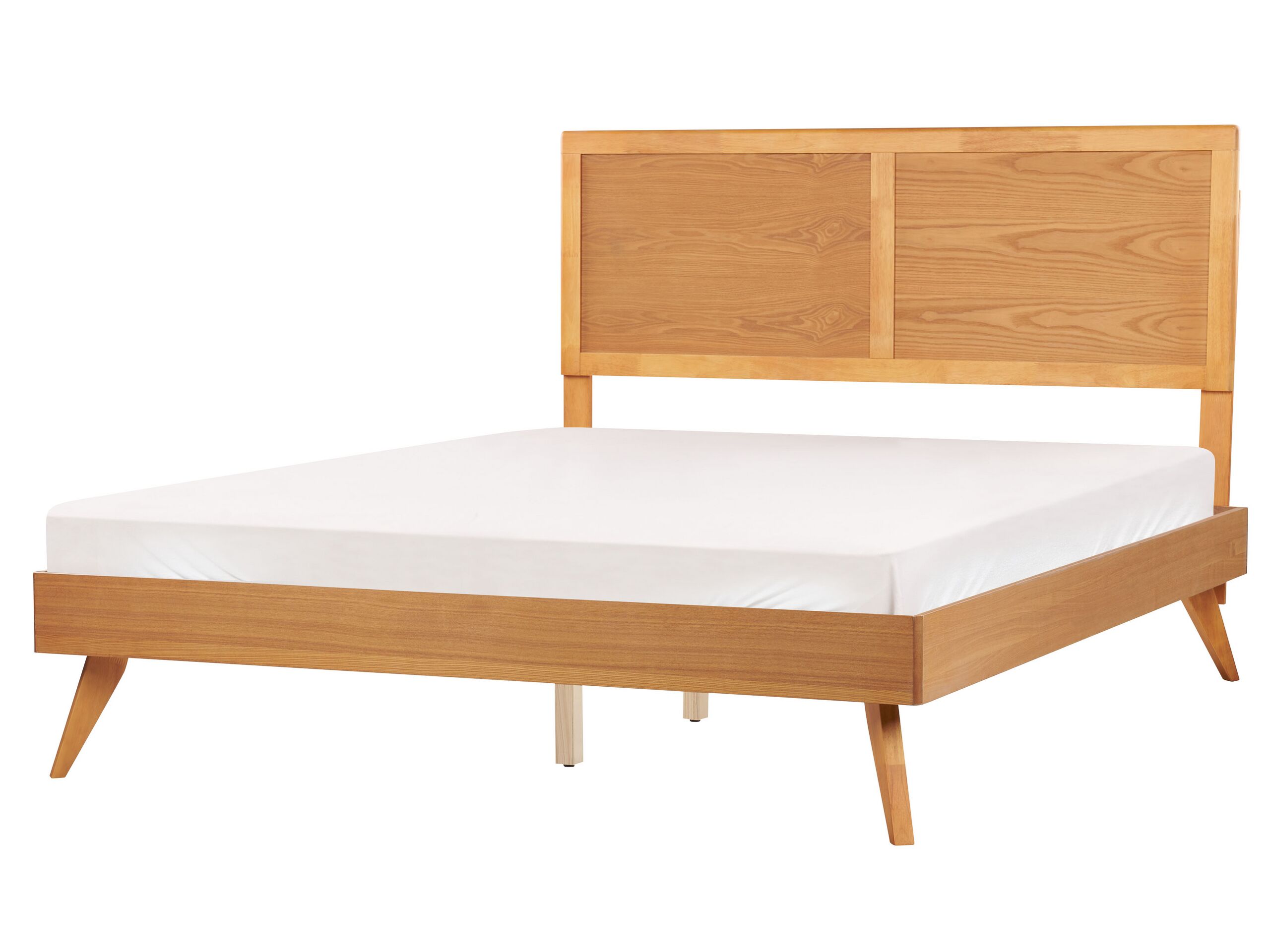 Cama istres 160 x 200 cm fresno natural