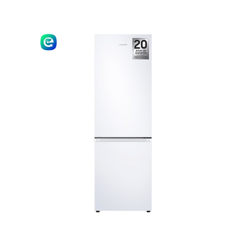 Frigorífico combi Samsung rb34c600dwwef 344 l eficiencia d blanco Wi-Fi