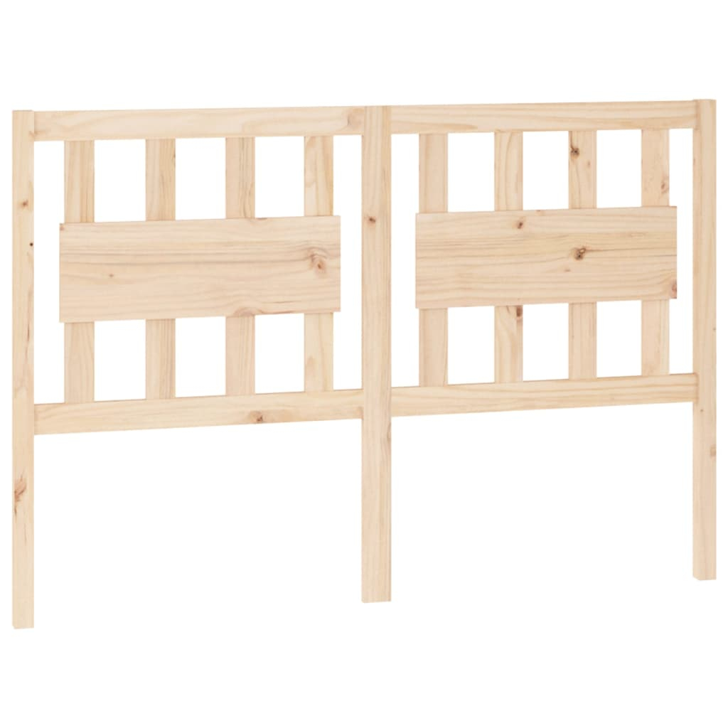 vidaXL cabecero de cama madera maciza de pino 125,5x4x100 cm