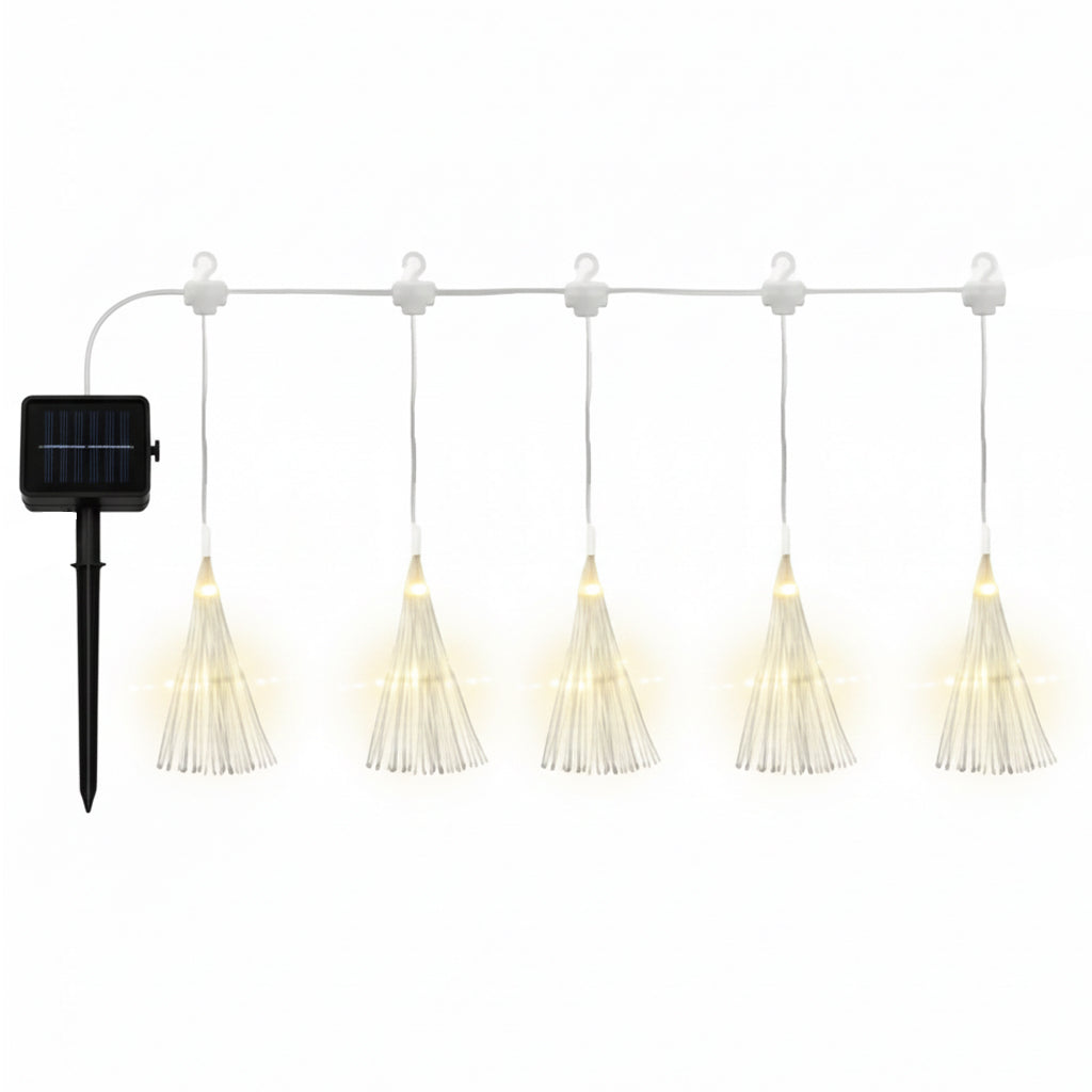 Luces solares de cadena 450LED fireworks