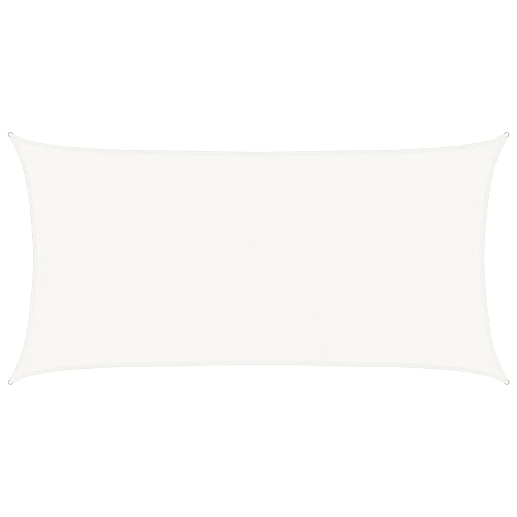 vidaXL toldo de vela blanco hdpe 160 g/m² 4x7 m