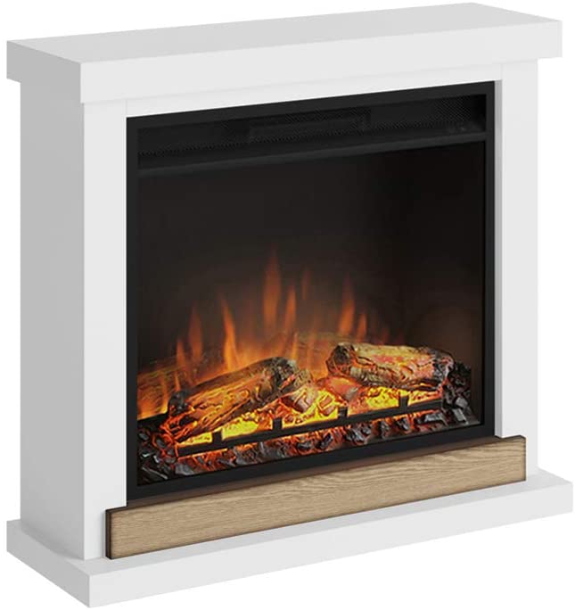 Chimenea electrica tagu haguen blanco