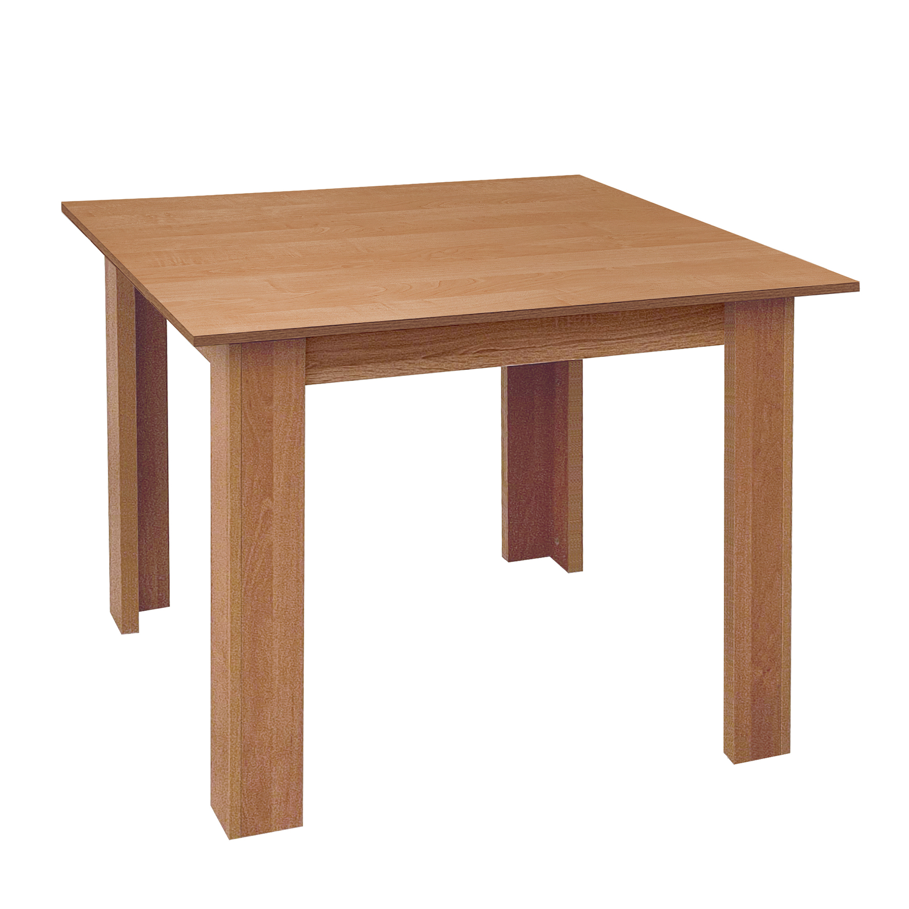 Mesa funcional 2 plazas cerezo 90x90 cm