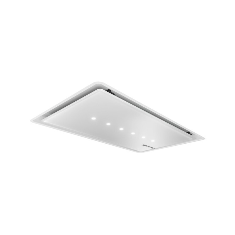 Campana extractora Bosch drc99ps20 encastrable 90x50 cm cristal blanco