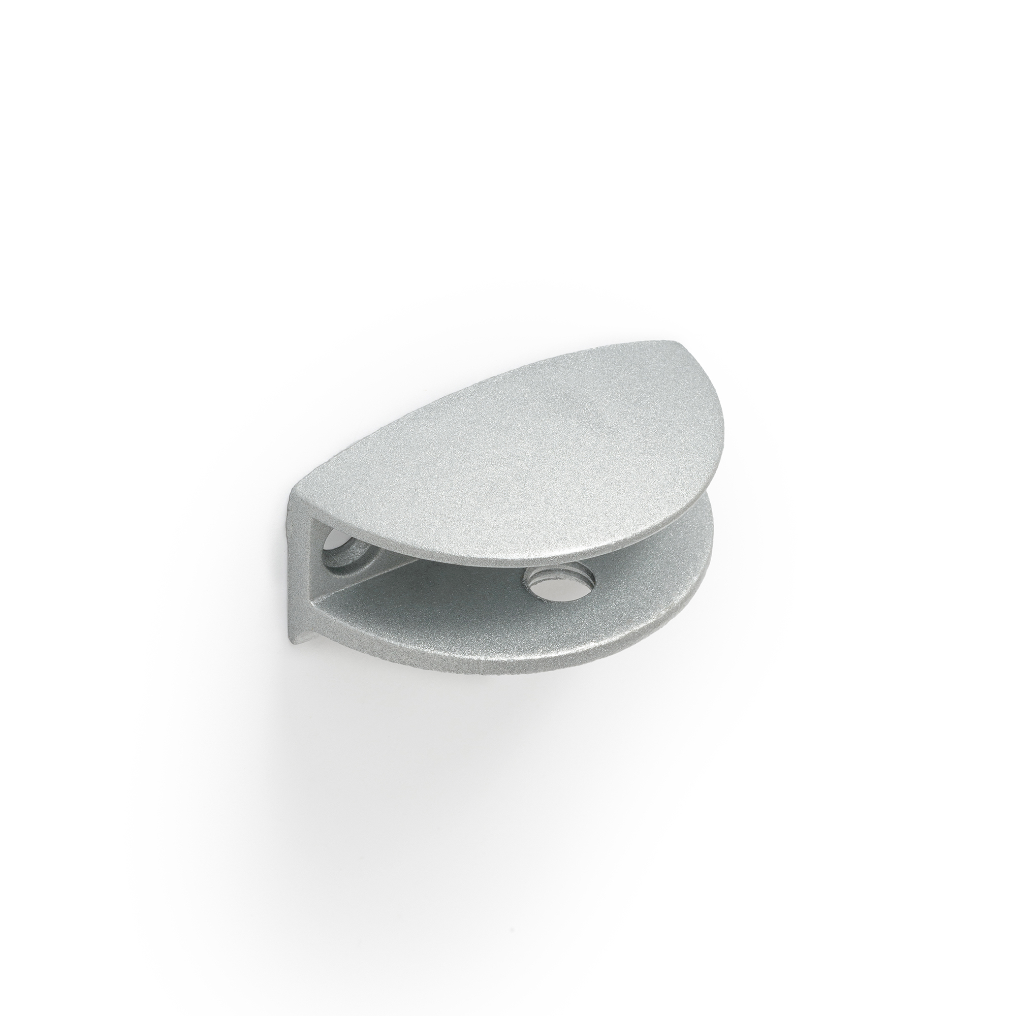Soporte de balda rei 89 | 50x25x25 mm | cromo mate líquido | zamak