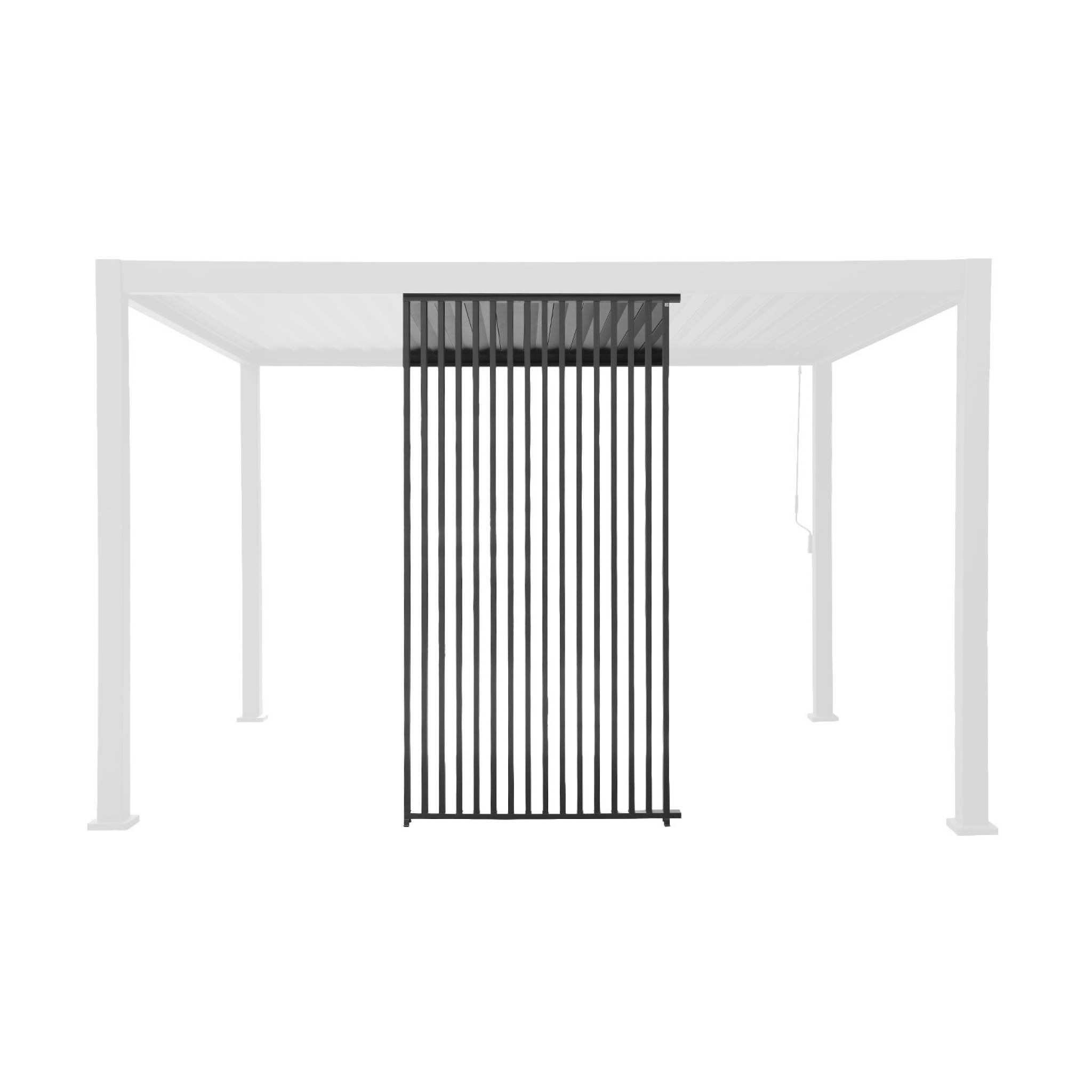Persiana vertical para pérgola bioclimática,4m triomphe de 3x4m, triomphe