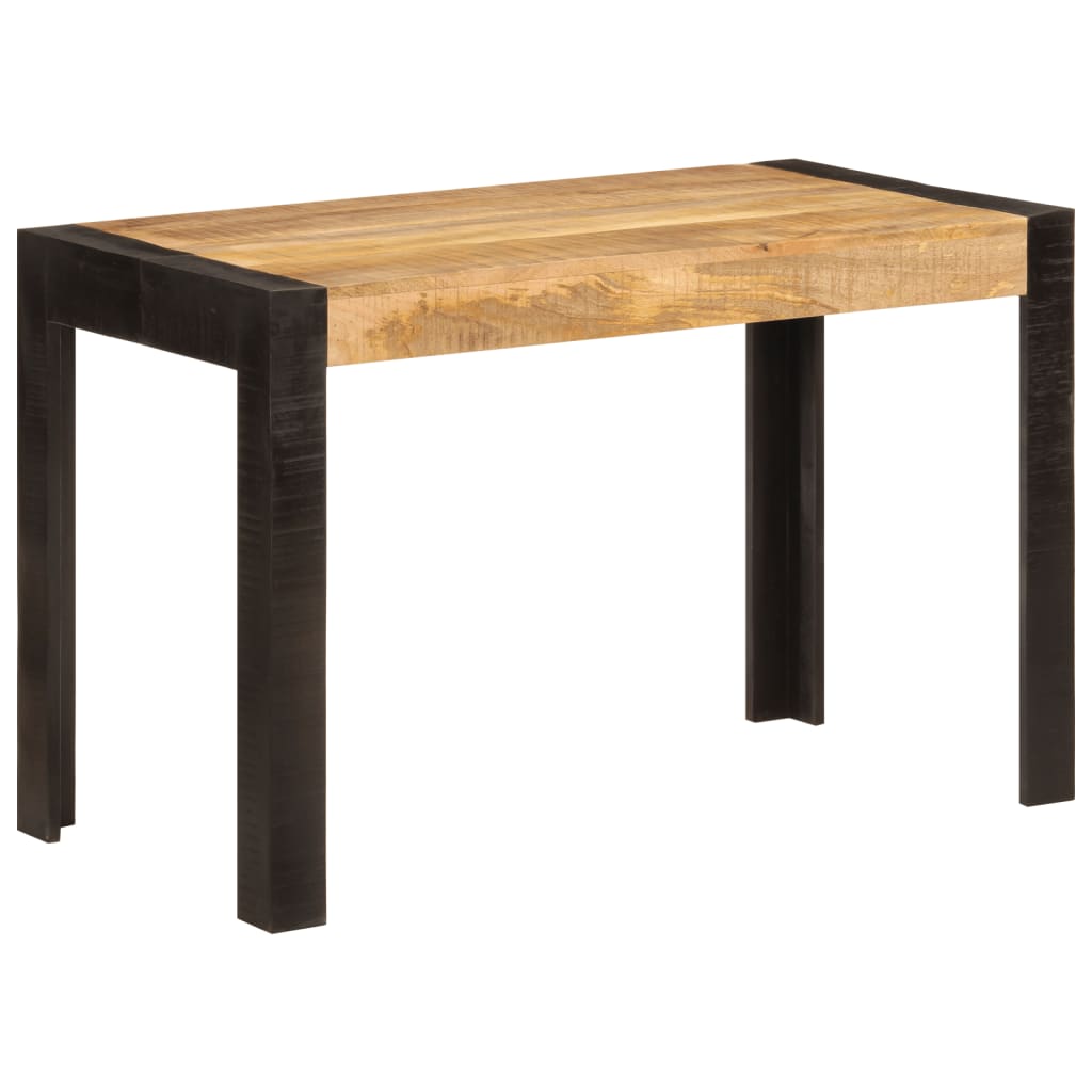 Mesa de comedor madera maciza de mango 120x60x76 cm oif156493