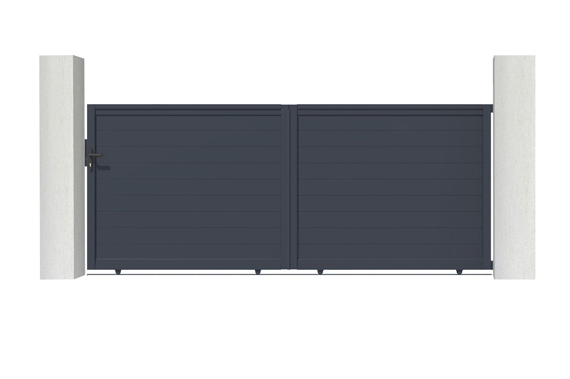 Pack puerta corredera automática eiger 4m h.160cm + motor ranger c300
