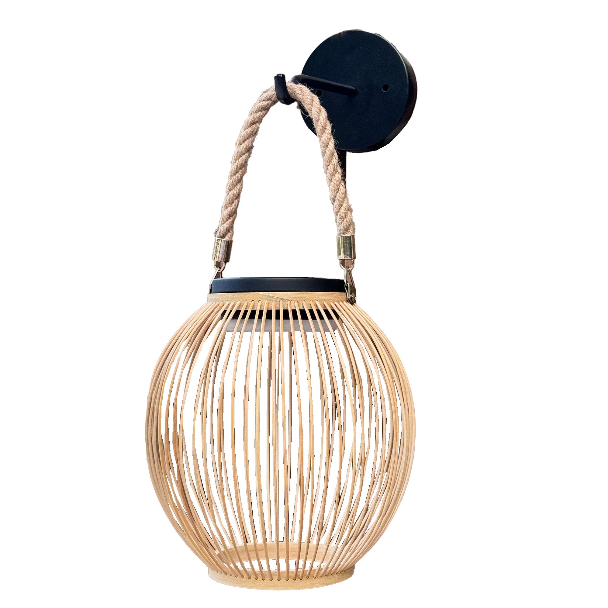 Lámpara de pared solar h25cm isaline