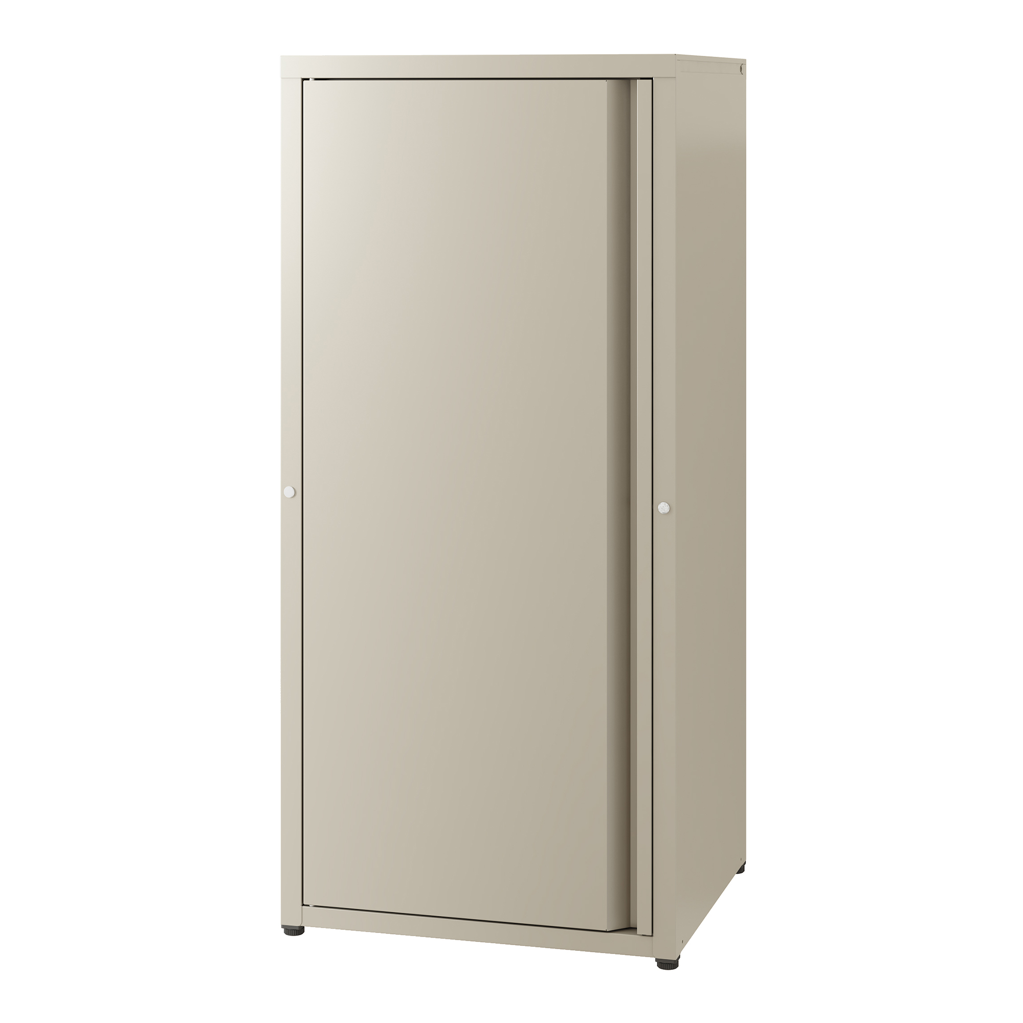 Armario de oficina burlöv acero 88x40x35 cm - camello [en.casa]