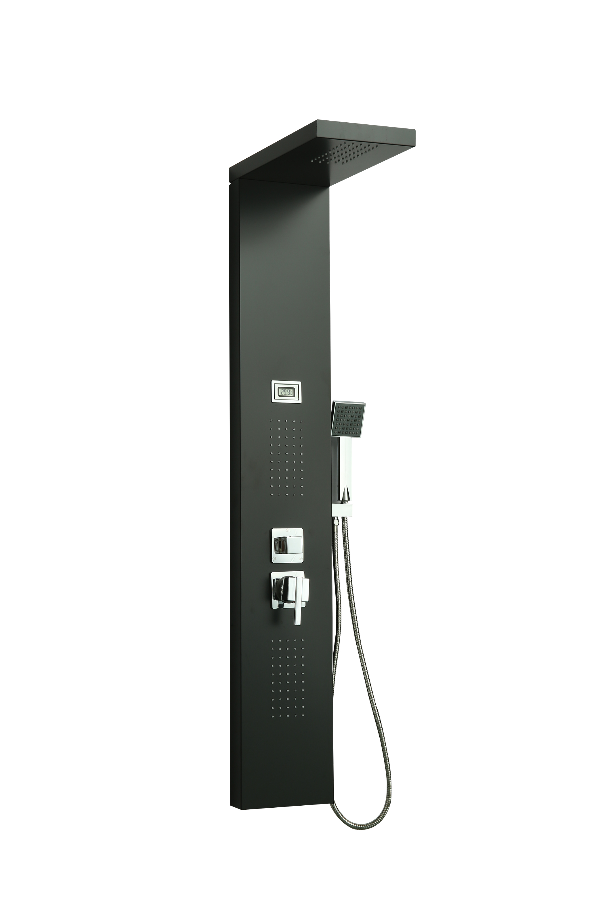 Columna de Hidromasaje. Acabado color negro modelo A-9127 BLACK
