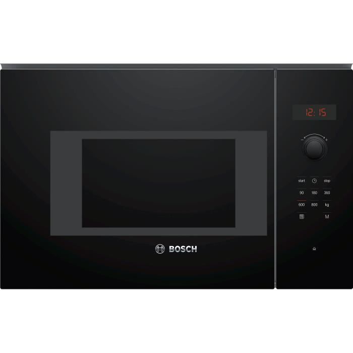 Microondas simple empotrable - Bosch ser4 - bfl523mb1f - negro - 7 programa