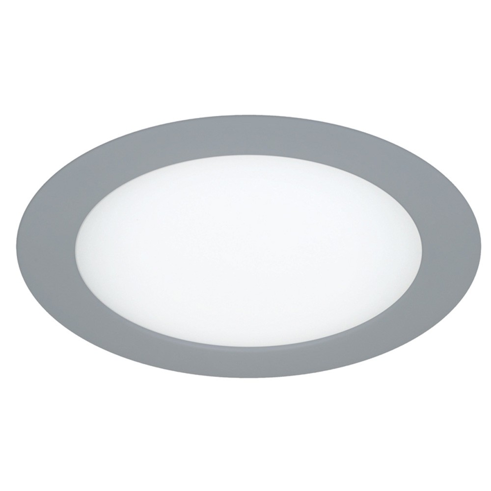 Pack 2 downlights LED redondo gris 18w luz neutra 4000k wonderlamp ø225mm