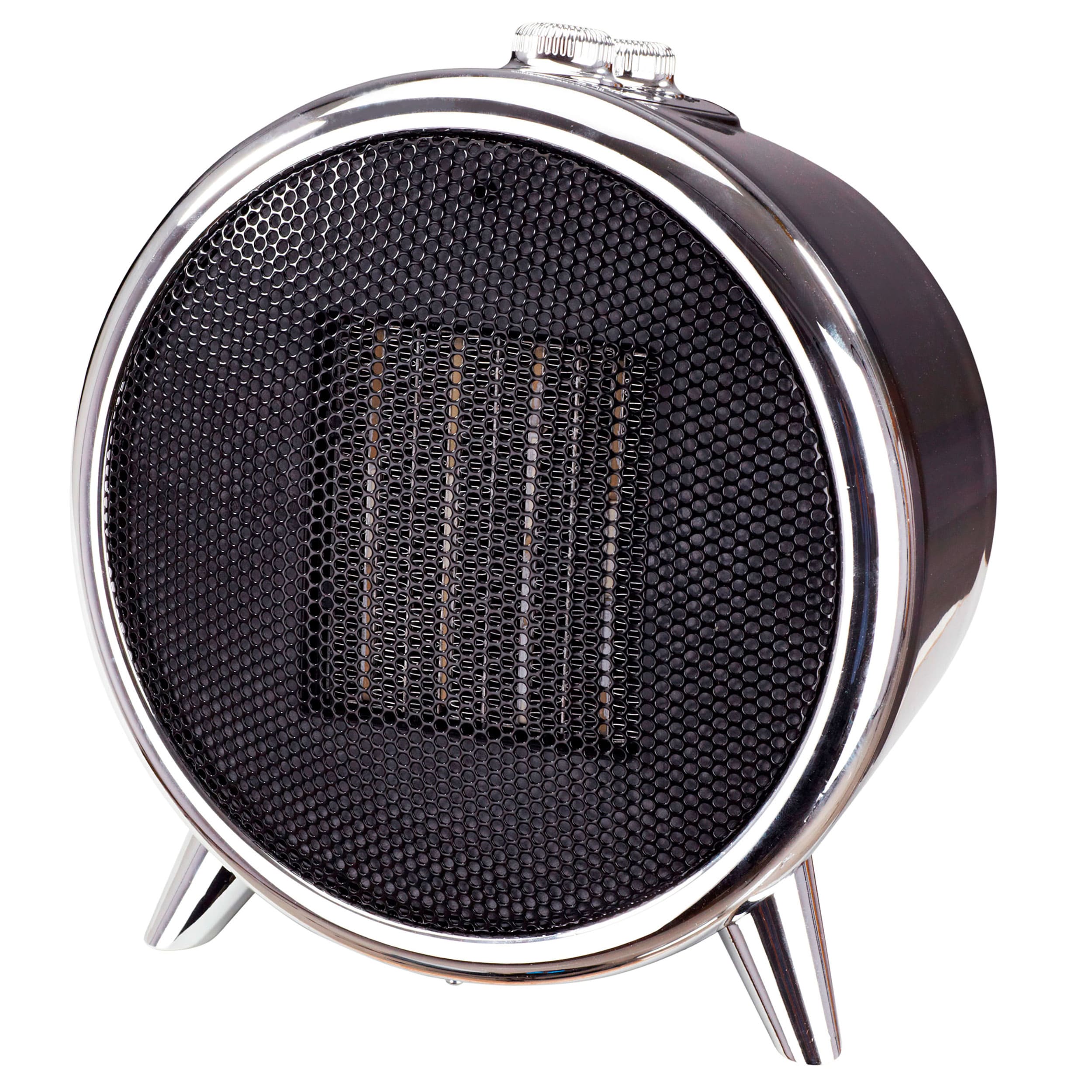 Calefactor cerámico LED, portátil, 2 niveles briebe ht1129 negro/plata 150