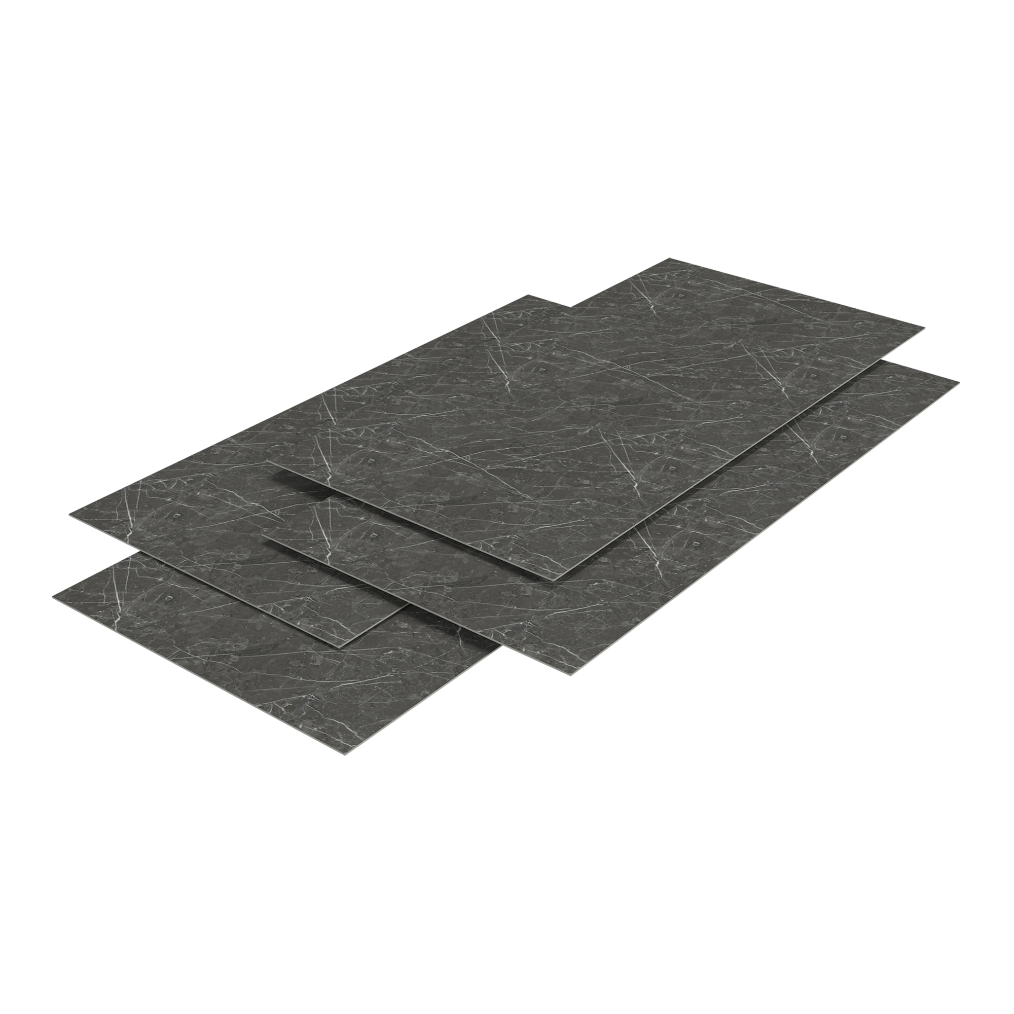 Revestimiento pared bladel 12 paneles PVC 120x60cm grey diamond [neu.haus]