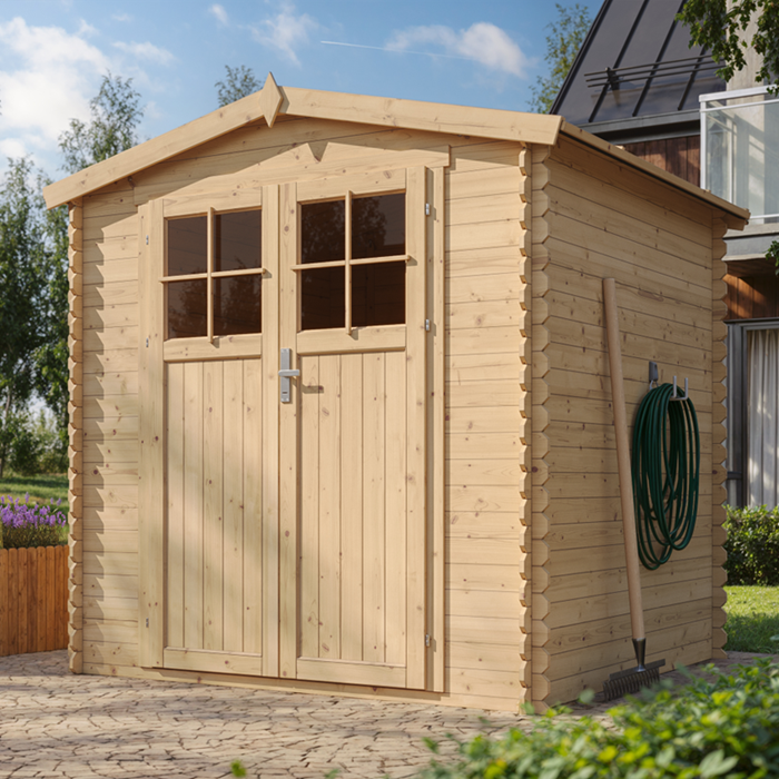 Caseta jardin exterior madera 3,53 m² Timbela m343f