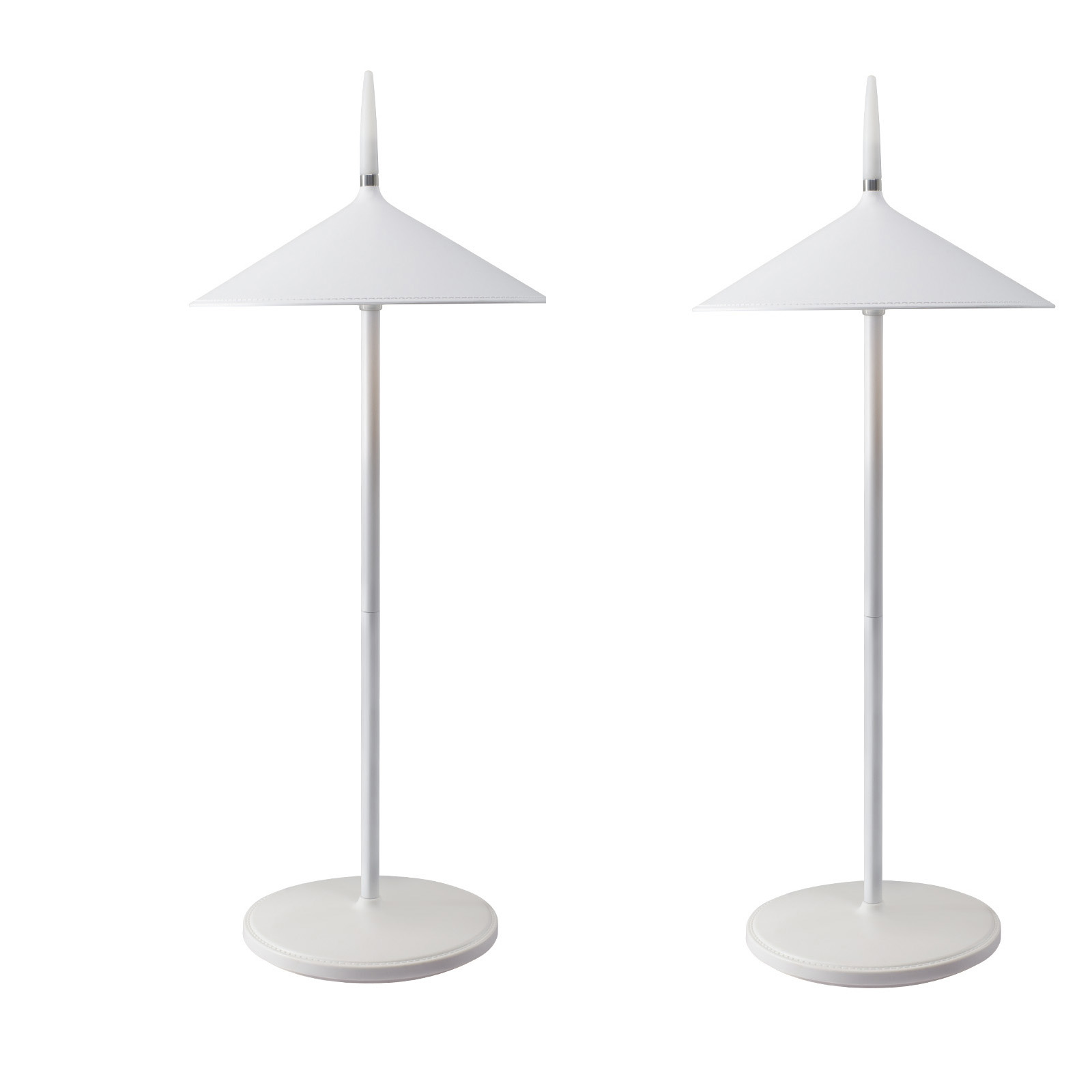 Nettlife lámpara de mesa LED blanco 15.4x15.4(2er-set)