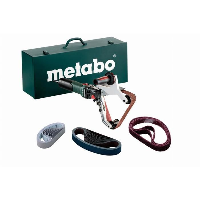 Lijadora de tubos metabo rbe 15-180 estuche con set de accesorios - 6022435