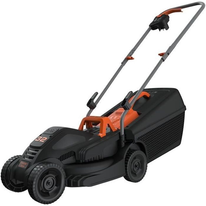 Cortacésped eléctrico con cable - black&decker - bemw351-qs - 1000w - 32cm