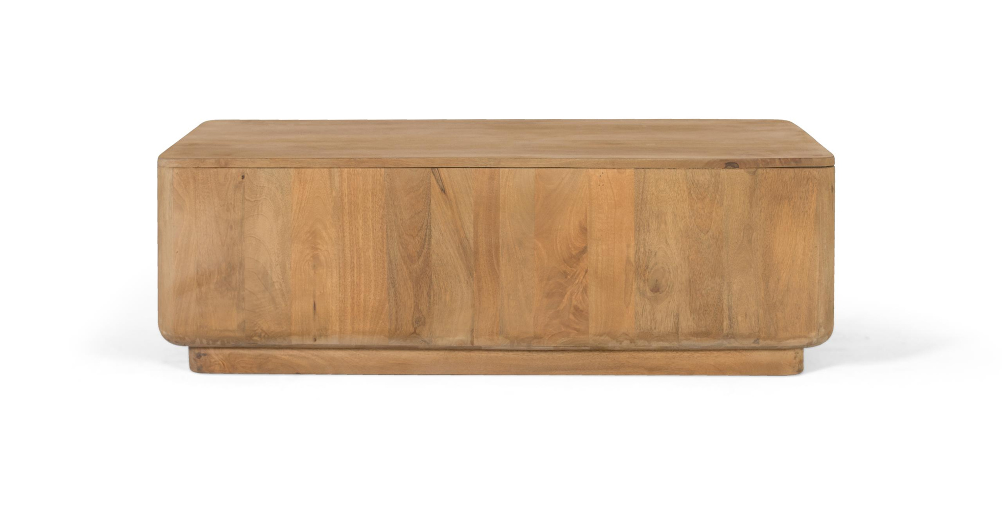 Mesa de centro nashik de madera de mango en color natural 120 cm